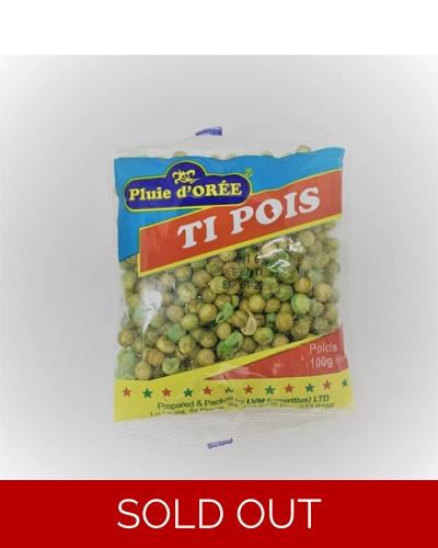 Salted Grilled Green Peas